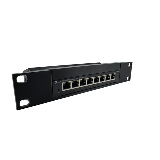 TP-Link Omada ES208G 10" 1U Rack Mount Kit