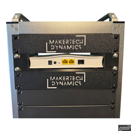DrayTek Vigor Modem 1U 10" Rack Mount Bracket | for Vigor 130, 160, 166, 167 & 180 Modems