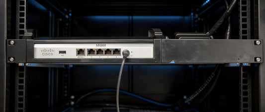 How to Rack Mount a Cisco Meraki MX68 Properly in a 19″ Server Rack