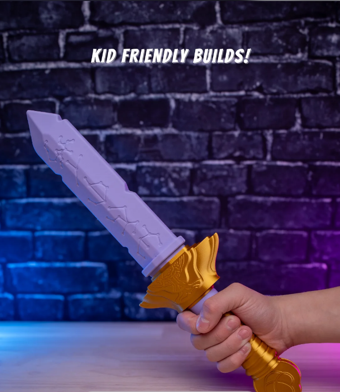 Rumi Sword Replica – Handmade K-Pop Demon Hunter Cosplay Prop, Fantasy Weapon for Collectors & Display