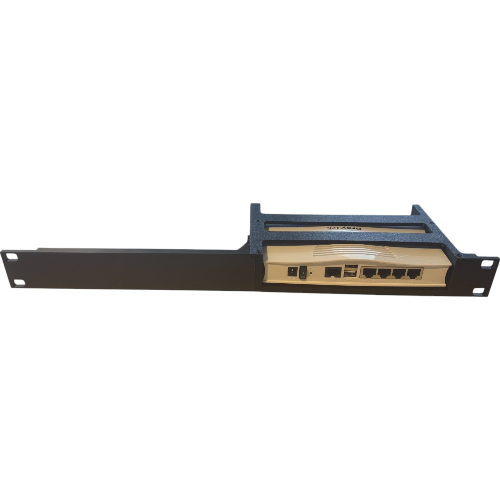 DrayTek Vigor Modem 1U Rackmount Bracket | MakerTech Dynamics