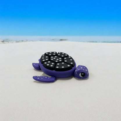 Sea Turtle Clicker Fidget Toy Keyring